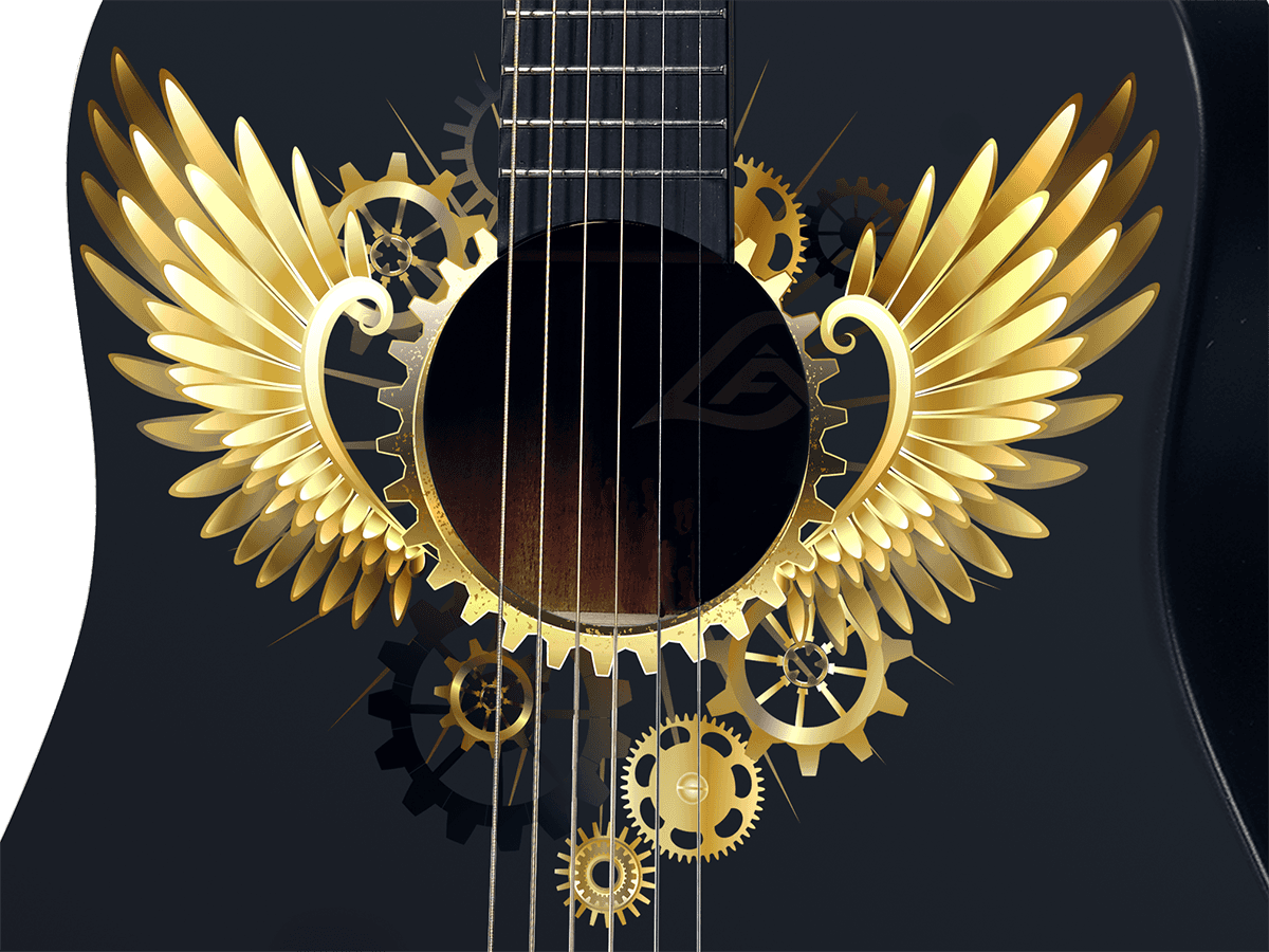 Lâg GOLD-D WINGS - 2020 - Tramontane WINGS Dreadnought – Image 2