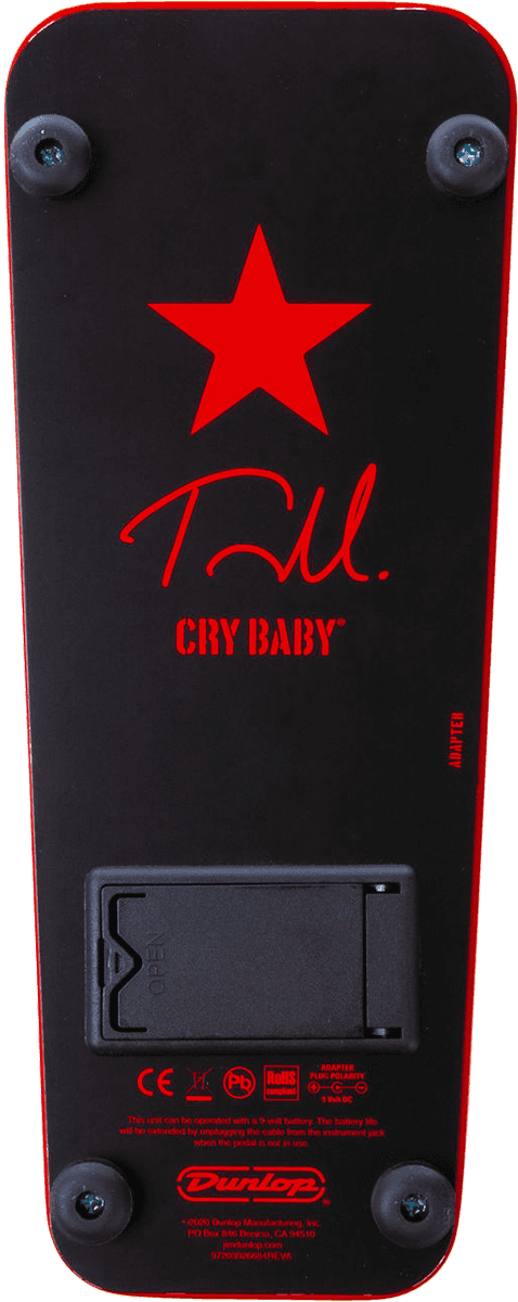DUNLOP TBM95 Signature Tom Morello Cry Baby Wah Edition Limitée – Image 6