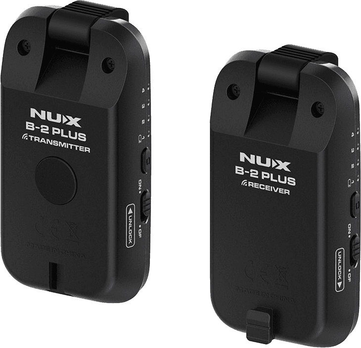 NUX B2-PLUS Système sans-fil guitare 2,4 GHz 4 canaux – Image 4