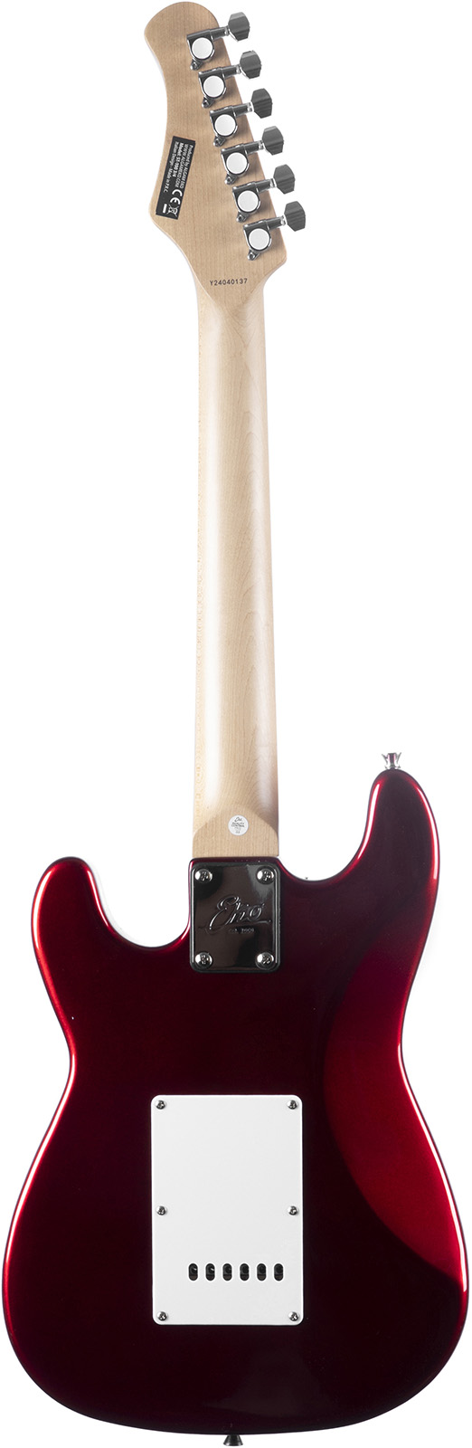GUITARE EKO 3/4 ST100 CHROME RED – Image 2